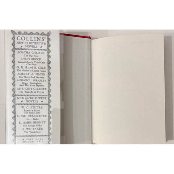 Agatha Christie The Big Four 2006 Murder Mystery Hardcover DJ Harper Collins - Picture 4 of 14